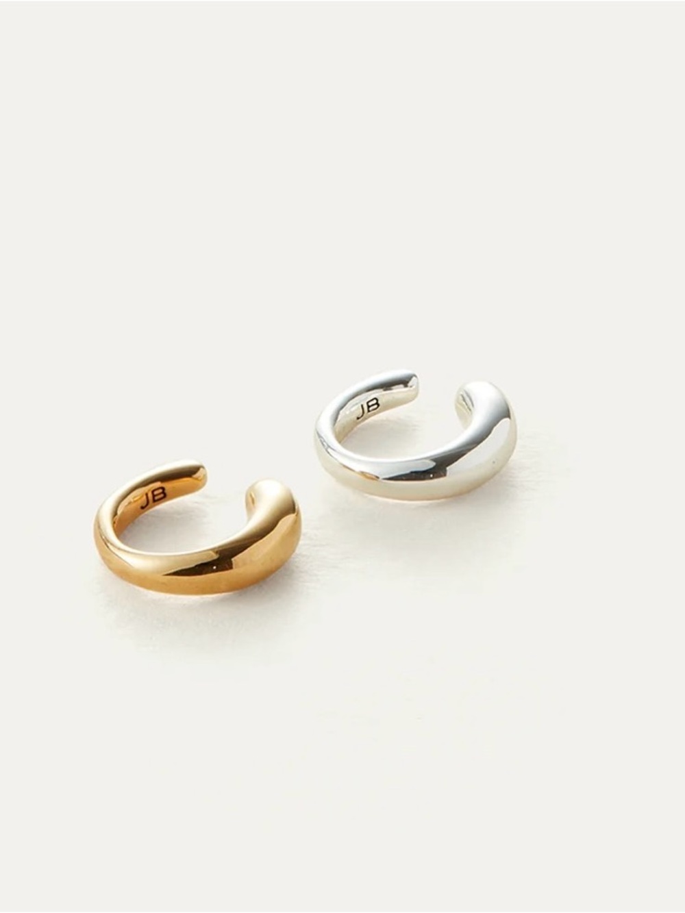 Jenny Bird Gold & Silver Ear Cuffs - Set of 2